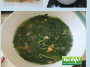 Canh nghêu ngày hè