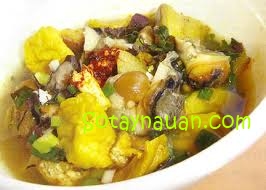 Canh ốc, chuối, đậu ngon