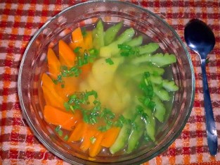 Canh rau củ thập cẩm