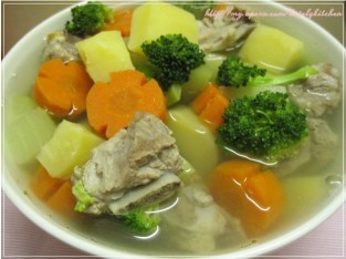 Canh rau củ thập cẩm