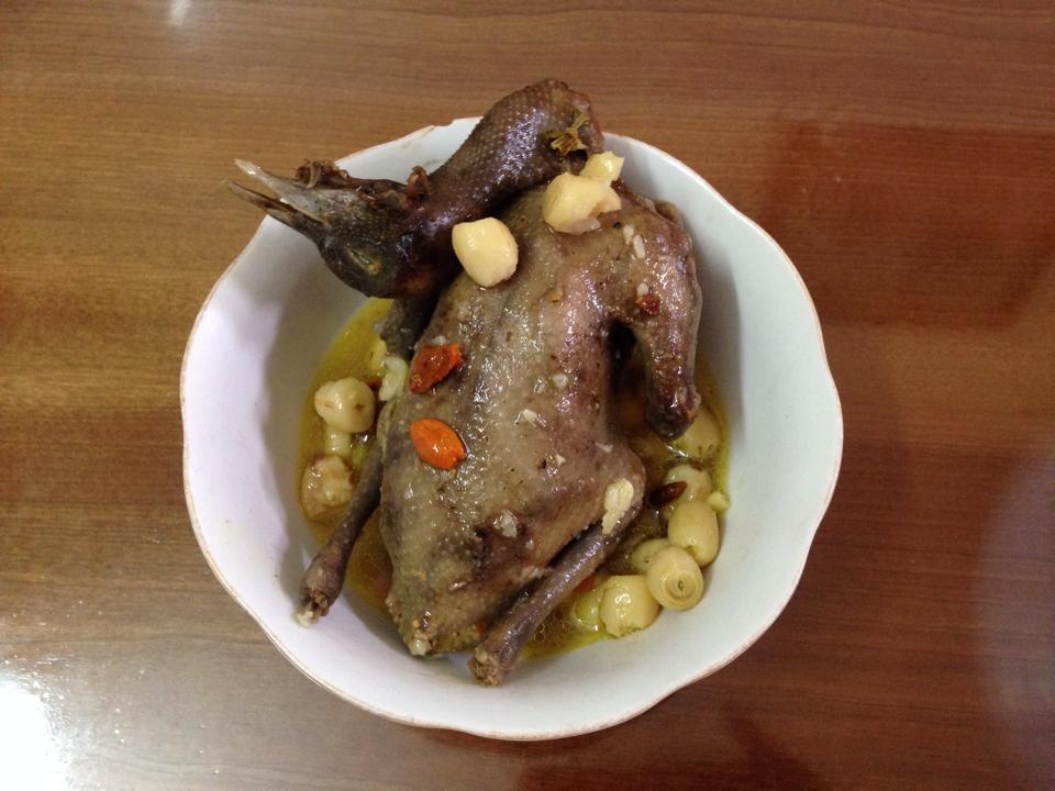 Canh rau mồng tơi nấu tôm