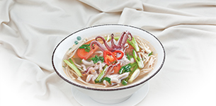 Canh râu mực nấu ngót