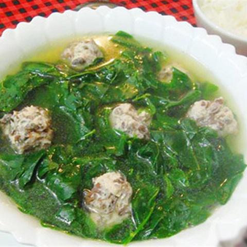 Cách làm canh rau ngót nấu giò viên