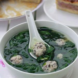 Cách làm canh rau ngót nấu mọc