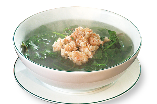 Canh rau tập tàng