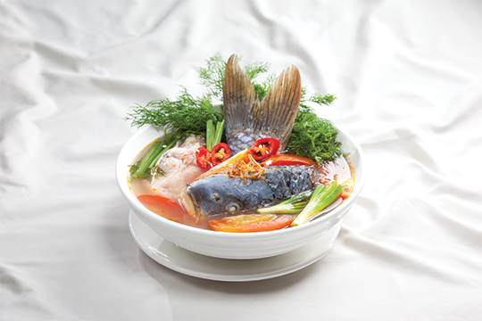 Canh riêu cá chép