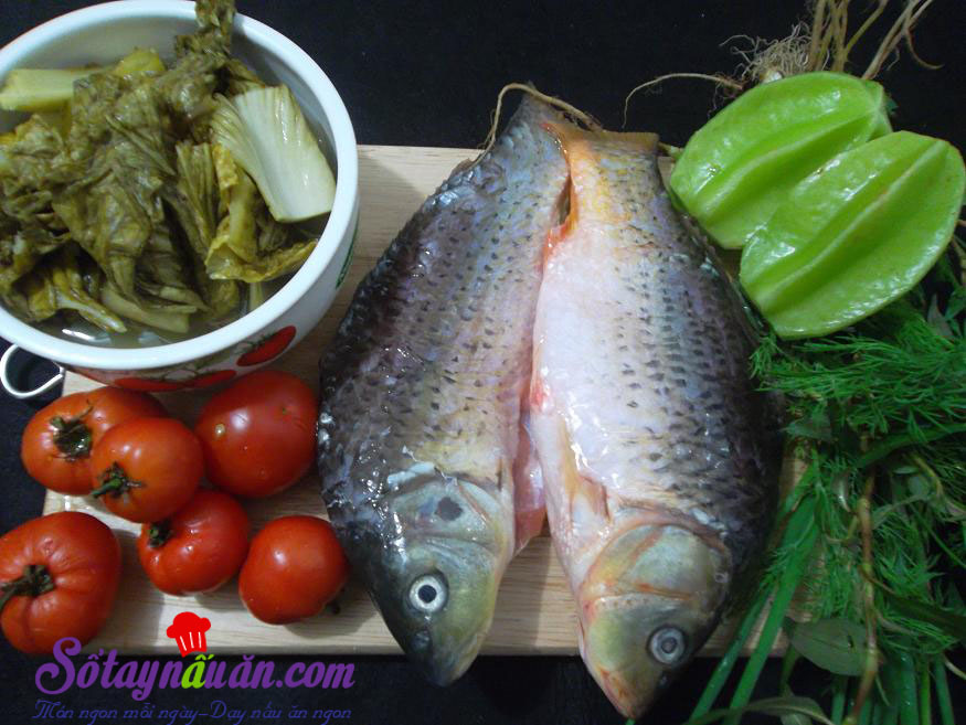 Canh riêu cá cho bữa cơm thơm ngon