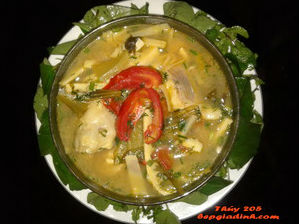 Canh riêu cá