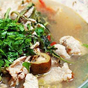 Cách làm canh sấu nấu thịt