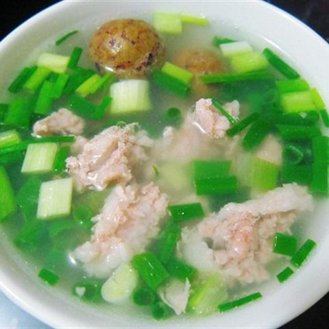 Cách nấu canh sấu thịt bằm