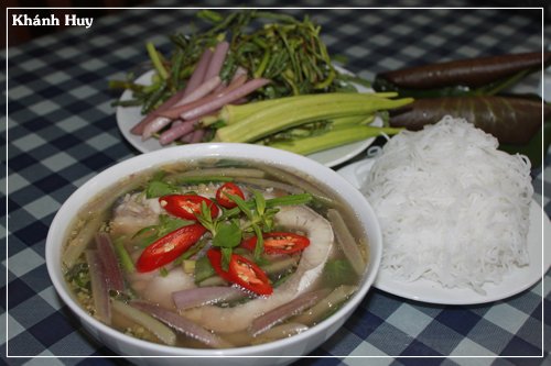 Canh súng nấu tương me