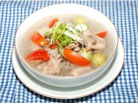 Canh sườn nấu sấu