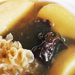 Cách làm canh táo nấu nấm