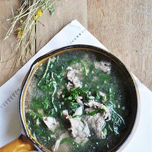 Cách làm canh thịt bò lá lốt