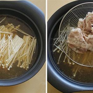 Cách làm canh thịt nấu nấm