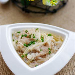 Cách làm canh thịt nấu nấm