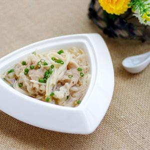 Cách làm canh thịt nấu nấm