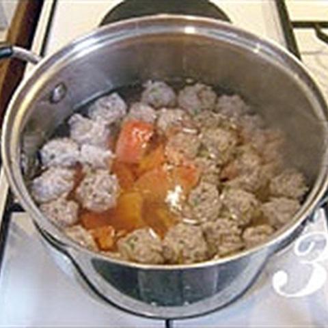 Cách làm canh thịt viên nấu chua