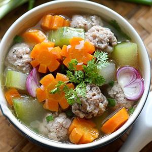 Cách làm canh thịt viên