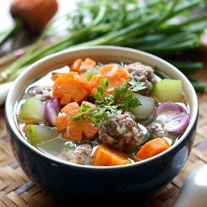 Cách làm canh thịt viên