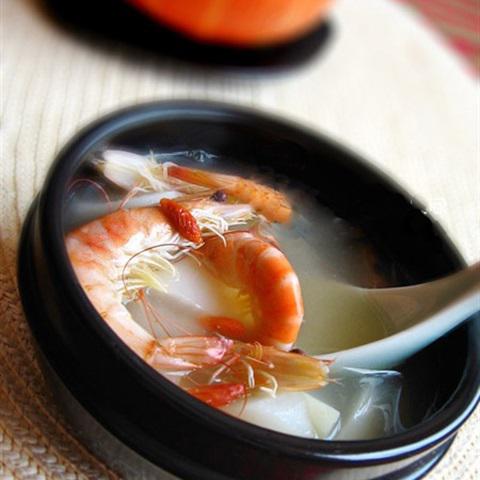 Cách làm canh tôm củ cải