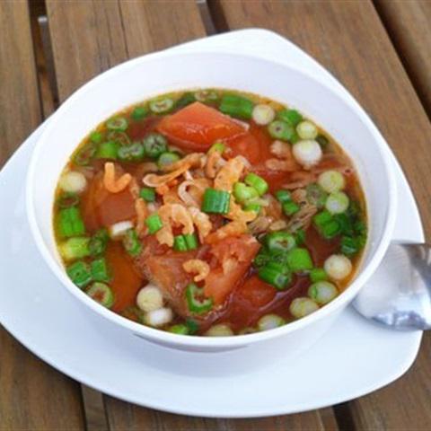 Cách làm canh tôm khô