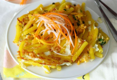 Canh trứng cà chua