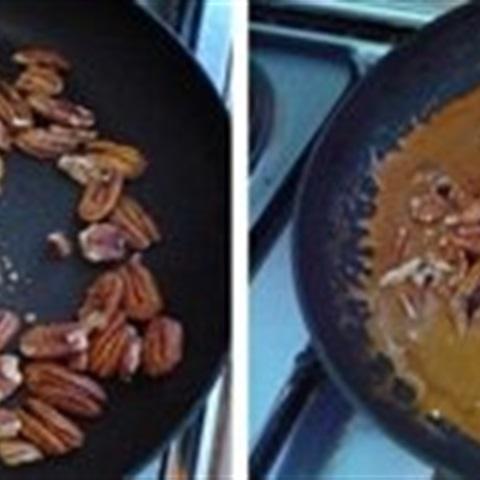 Cách làm caramel chuối mix kem vani