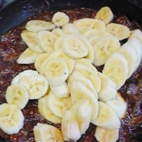 Cách làm caramel chuối mix kem vani