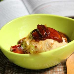 Cách làm caramel chuối mix kem vani