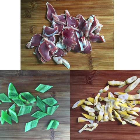 Cách làm cật heo xào giòn