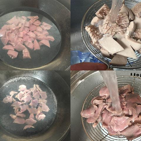 Cách làm cật heo xào giòn