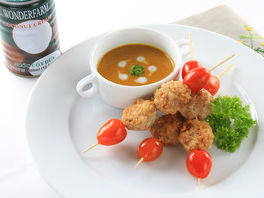 Chả bắp cốt dừa nướng