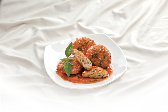 Chả bắp xốt cay