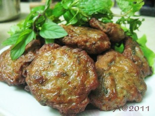 Chả bò cay