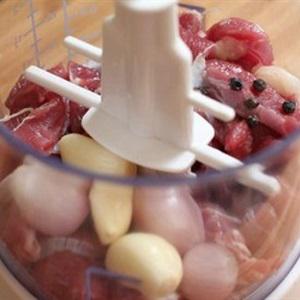 Cách làm chạo bò chiên quấn mía