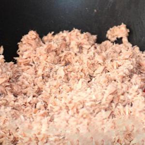 Cách làm chà bông cá hồi