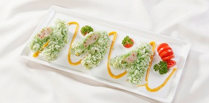 Chả cá chiên cốm