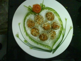 Chả cá giả chôm chôm