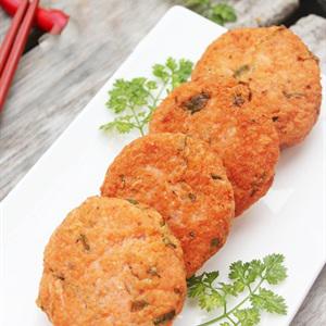 Cách làm chả cá hồi chiên