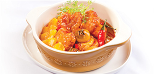 Chả cá kho chua cay