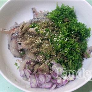 Cách làm chả cá rô phi viên thì là