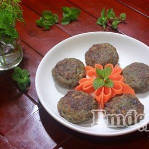 Cách làm chả cá rô phi viên thì là