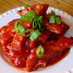 Cách làm chả cá sốt cà chua