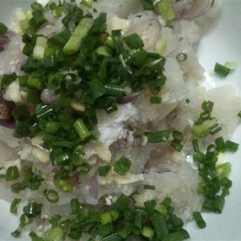 Cách làm chả cá thu tẩm bột nghệ