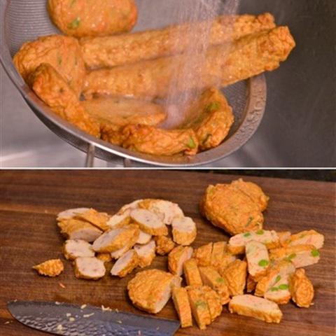 Cách làm chả cá xào rau củ