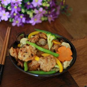 Cách làm chả cá xào rau nấm