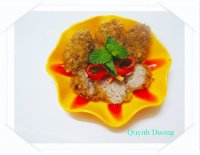 Chả cốm đậu phộng