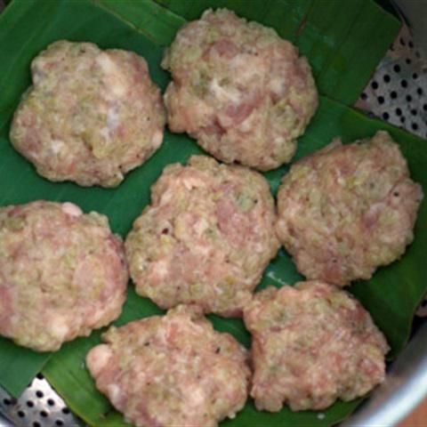 Cách làm chả cốm dẹp chiên