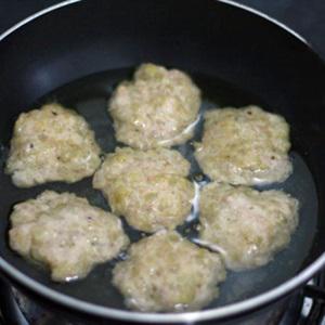 Cách làm chả cốm dẹp chiên